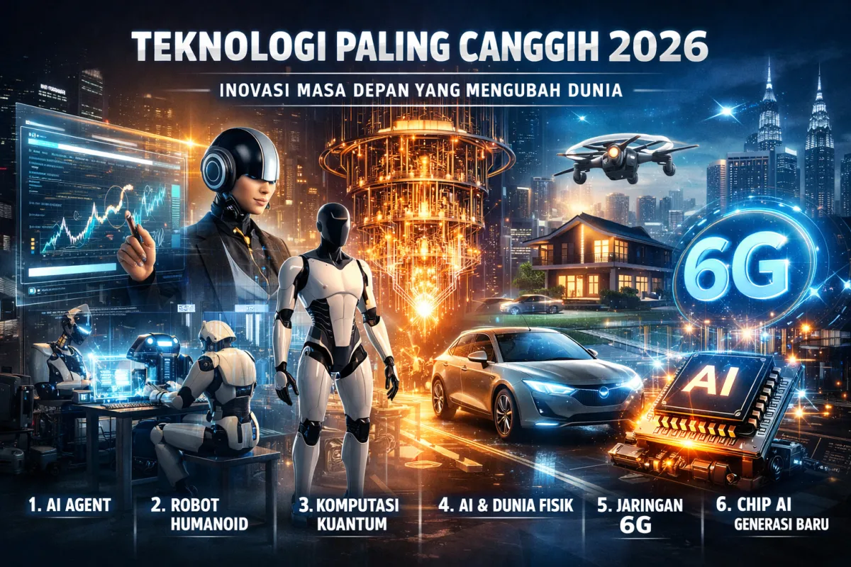 Teknologi Paling Canggih 2026: Inovasi yang Mengubah Dunia Lebih Cepat dari yang Kita Bayangkan