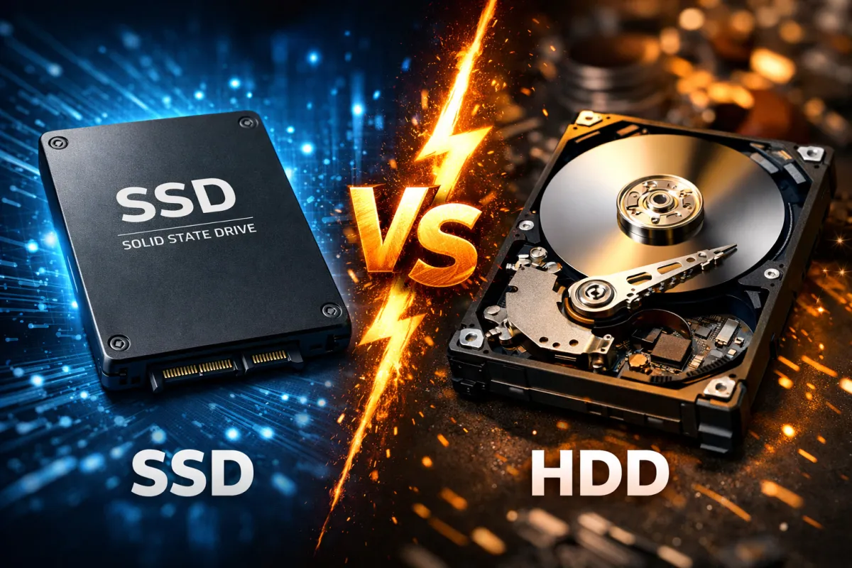 SSD vs HDD di Laptop: Mana Lebih Cepat dan Tahan Lama?