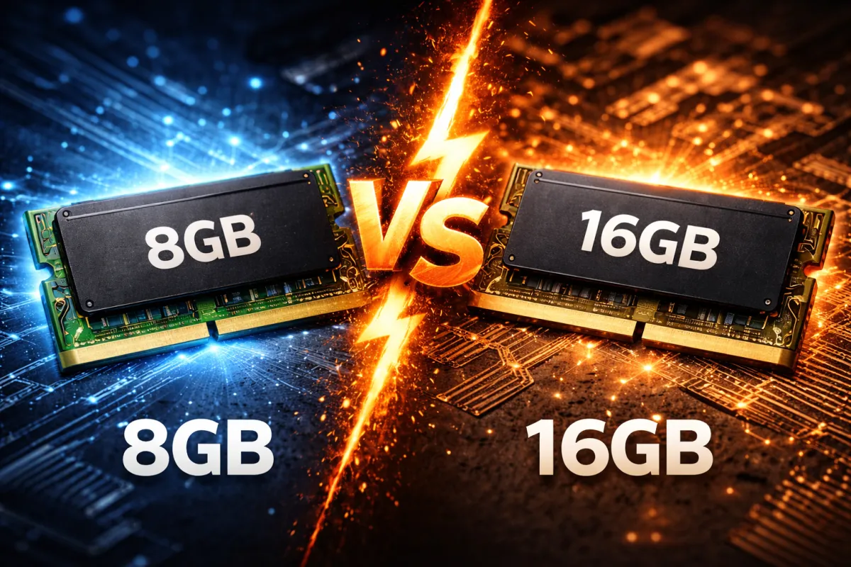 RAM 8GB vs 16GB di Laptop: Apakah Perbedaannya Terasa?